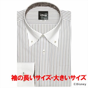 ブリックハウス/【ディズニー・大きいサイズ】 形態安定  クレリック ボタンダウンカラー 長袖ワイシャツ