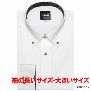 ブリックハウス/【ディズニー・大きいサイズ】 形態安定  ボタンダウンカラー 長袖ワイシャツ