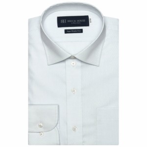 ブリックハウス/【超形態安定】 ワイドカラー 長袖 形態安定 ワイシャツ