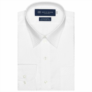 ブリックハウス/【超形態安定】レギュラーカラー 綿100% 長袖ワイシャツ