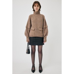 マウジー（MOUSSY）/ASYMMETRIC HALF ZIP プルオーバー