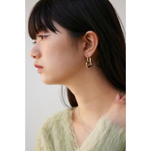 アズールバイマウジー（AZUL BY MOUSSY）/ニュアンスハートシェイプドフープピアス