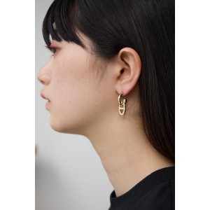 【NEW】アズールバイマウジー（AZUL BY MOUSSY）/マルチチャームミニフープピアス