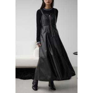 コムデギャルソンレザージャンパースカート