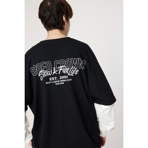 ロデオクラウンズ ワイドボウル（RODEO CROWNS WIDE BOWL）/ロゴレイヤードL/S Tシャツ