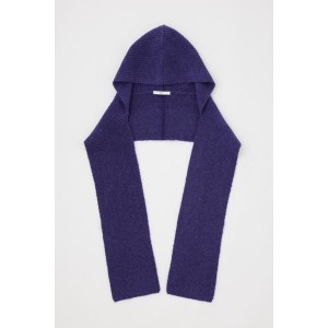 スライ（SLY）/WOOL MIX KNIT HOODED マフラー