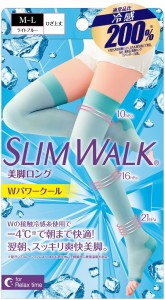スリムウォーク（SLIM WALK）/【限定品】スリムウォーク 美脚ロングWパワークール ML