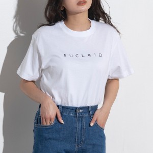 エウクレイド/EUCLAIDロゴTシャツ