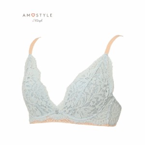 アモスタイル バイ トリンプ（AMOSTYLE by Triumph）/Deep V ブラジャー フラッフィーレース 1409 Eカップ