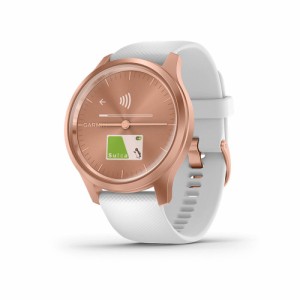 ガーミン（GARMIN）/vivomove Style White/Rose Gold 010−02240−70