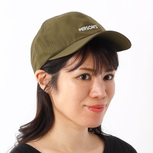 パーソンズ（PERSON’S）/【PARSONS】撥水CAP(3色展開/ポケッタブル/手洗い/撥水/抗菌防臭/通期)