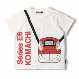 ムージョンジョン/新幹線電車ポシェット半袖Ｔシャツ