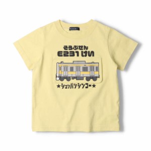 ムージョンジョン/JR在来線電車迷路仕掛け半袖Ｔシャツ