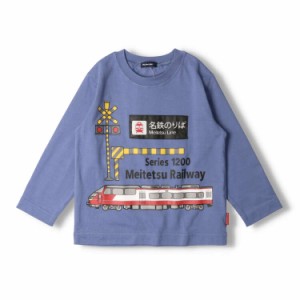 ムージョンジョン（moujonjon）/名鉄電車遮断機プリントＴシャツ