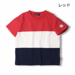 ムージョンジョン（moujonjon）/3段切替半袖Tシャツ