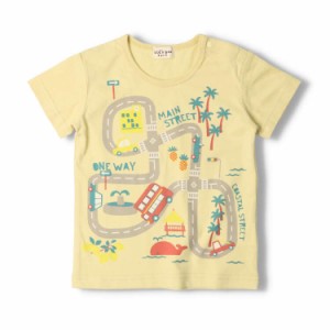 キッズズー/車プリント入り半袖Ｔシャツ