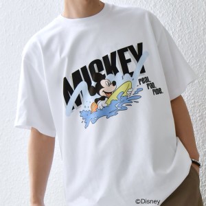 シップス エニィ（SHIPS any）/SHIPS any: ミッキーマウス スポーツ グラフィック Tシャツ◇