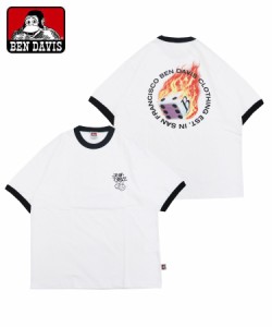 ベンデイビス（BEN DAVIS）/【BEN DAVIS】FLAMING DICE Tシャツ