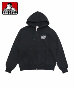 ベンデイビス（BEN DAVIS）/【BEN DAVIS】TAGGING ZIP HOODIE