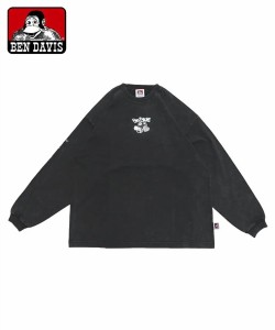 ベンデイビス（BEN DAVIS）/【BEN DAVIS】BALL ETC WASHED L/S TEE WIDE