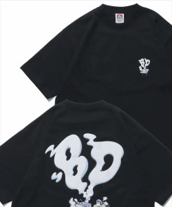 【NEW】ベンデイビス（BEN DAVIS）/【BEN DAVIS】SMOKING TV TEE (スモーク バップリント 半袖Tシャツ) 