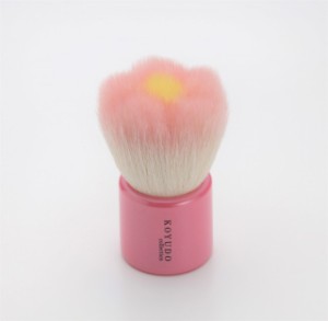 KOYUDO/熊野筆　フラワー洗顔ブラシ　ピンク