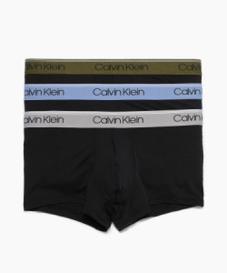 カルバン・クライン（Calvin Klein）/3枚 パック マイクロ ストレッチ ローライズ ボクサーパンツ