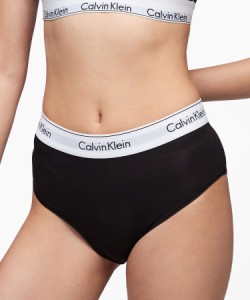 カルバン・クライン（Calvin Klein）/【CALVIN KLEIN UNDERWEAR】CK ロゴ コットン ハイウェスト ビキニ ショーツ
