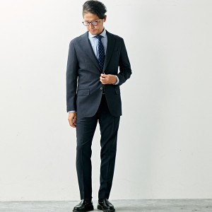 メンズメルローズ（MEN’S MELROSE）/ウーリーチドリ/ウォッシャブルスーツ