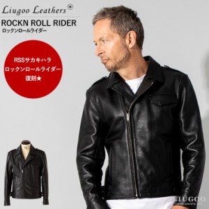 リューグー（LIUGOO）/Liugoo Leathers 本革 ロックンロールライダー メンズ DRY17A