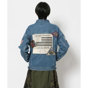 アヴィレックス（AVIREX）/トップガン デニムジャケット タイプブルー／ TOP GUN DENIM JACKET TYPE B