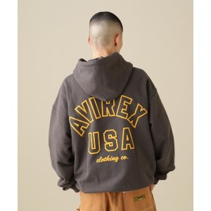 アヴィレックス（AVIREX）/《WEB&DEPOT限定》AVIREX SWEAT PULL OVER PARKA ／ アヴィレック