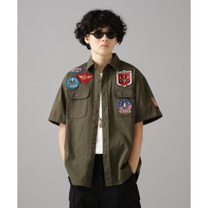 アヴィレックス（AVIREX）/TOPGUN SHIRT SLEEVE SHIRT ／ トップガン 半袖 シャツ