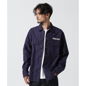 アヴィレックス（AVIREX）/LONG SLEEVE FATIGUE SHIRT ／ 長袖 ファティーグ シャツ ／ AVIREX