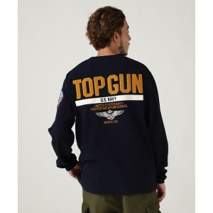 アヴィレックス（AVIREX）/LONG SLEEVE T−SHIRT TOPGUN ／ 長袖 Tシャツ トップガン