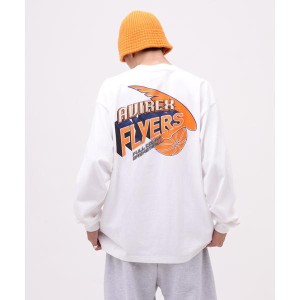 アヴィレックス（AVIREX）/LONG SLEEVE T−SHIRT AVIREX FLYERS ／ 長袖 Tシャツ アヴィレック