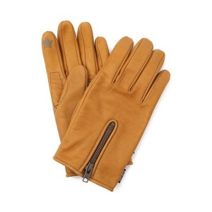 ショット（Schott）/ZIP LEATHER GLOVE／ジップレザーグローブ