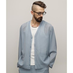 ショット（Schott）/SLUB CHIFFON CARDIGAN／スラブシフォン カーディガン