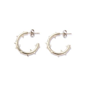 ロイヤルフラッシュ（ROYAL FLASH）/JUSTINE CLENQUET／HIRSCHY EARRINGS／Silver