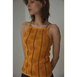 【NEW】ブラック バイ マウジー（BLACK BY MOUSSY）/random stripe camisole