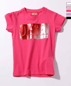 ディーゼル（DIESEL）/DIESEL Kids & Junior ブランドロゴ半袖Tシャツカットソー
