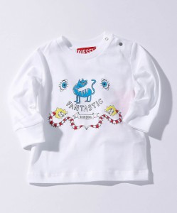 ディーゼル（DIESEL）/DIESEL Baby グラフィック半袖Tシャツカットソー