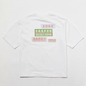 ミューア（MYUUA）/HONG KONG NEON T−SHIRT・WHITE