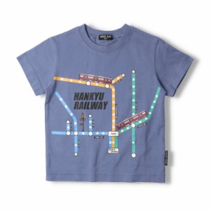 ハングリーハート/阪急電車路線図Ｔシャツ