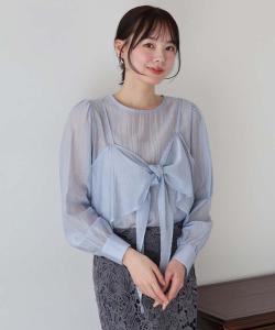 ヌメロヴェントゥーノ N°21 オーバーサイズストライプシャツ