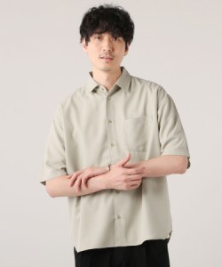 スプートニクス/＜Upscape Audience＞Reflax(R) LINON レギュラーカラー 半袖シャツ