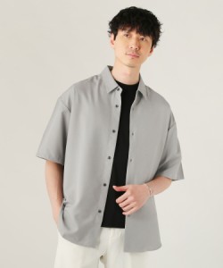 スプートニクス（SPUTNICKS）/日本製Reflax(R)(リフラクス)レギュラーカラーとろみ半袖シャツ