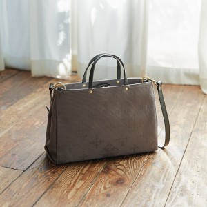 ラシット（russet）/【新色追加】《SHOPPER》トートバッグM 【刺し子】(CE−1274)