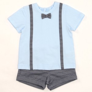 ハッカキッズ&ベビー（hakka kids & baby）/[ベビー]蝶ネクタイＴシャツパンツセット