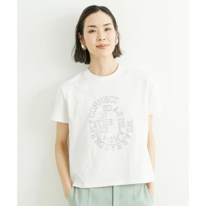 ミッシェルクラン/[小さいサイズ]モノトーンサークルロゴTシャツ